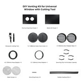 ZERO BREEZE Portable AC Window Venting Kit